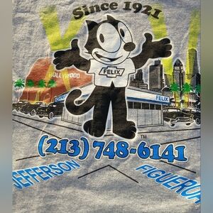 NEW! Womens Felix California V-Neck Gray T-Shirt Size M